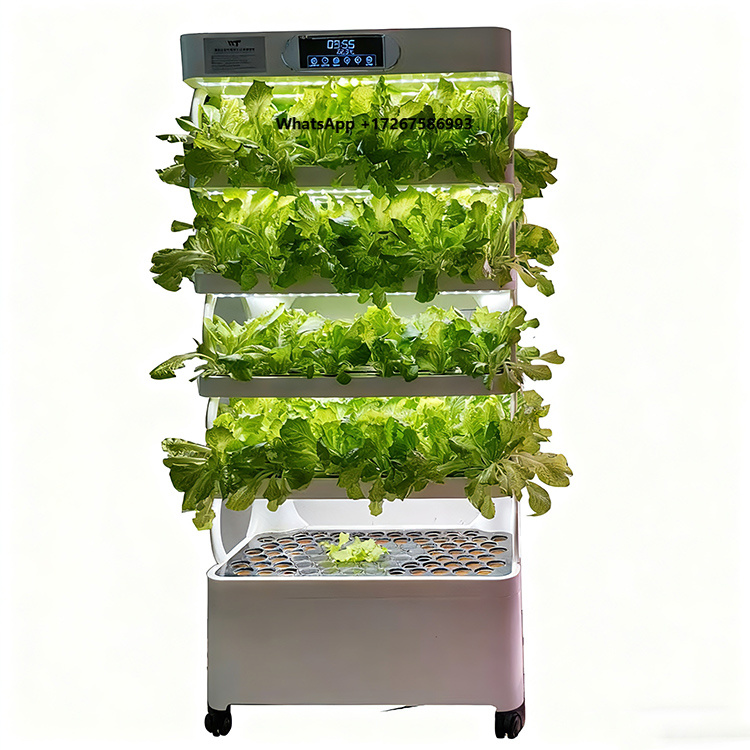 Smart Vertical Hydroponic Towe - đánh giá và giá Grow Light Led