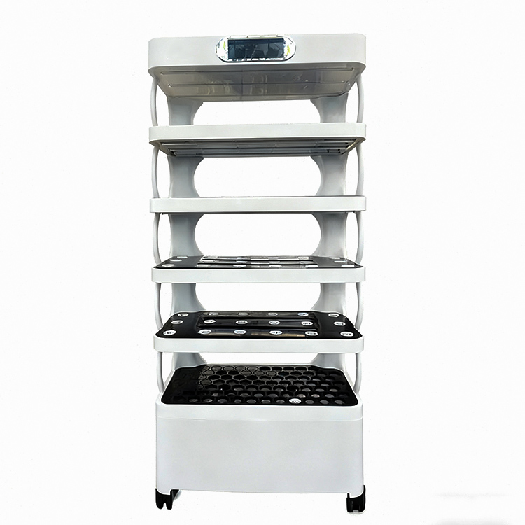 Smart Vertical Hydroponic Towe - đánh giá và giá Grow Light Led