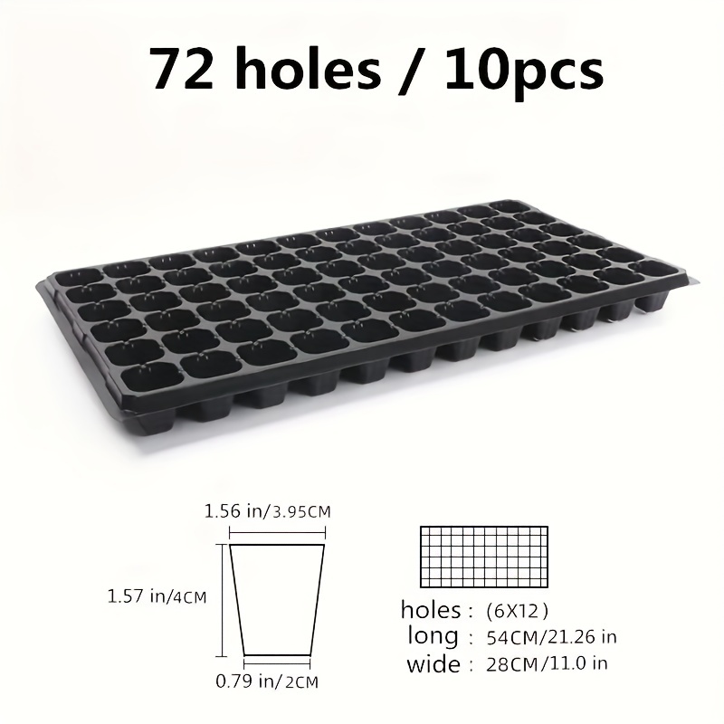10-20 Nursery Tray, Greenhouse - đánh giá và giá Seed Starter Tray