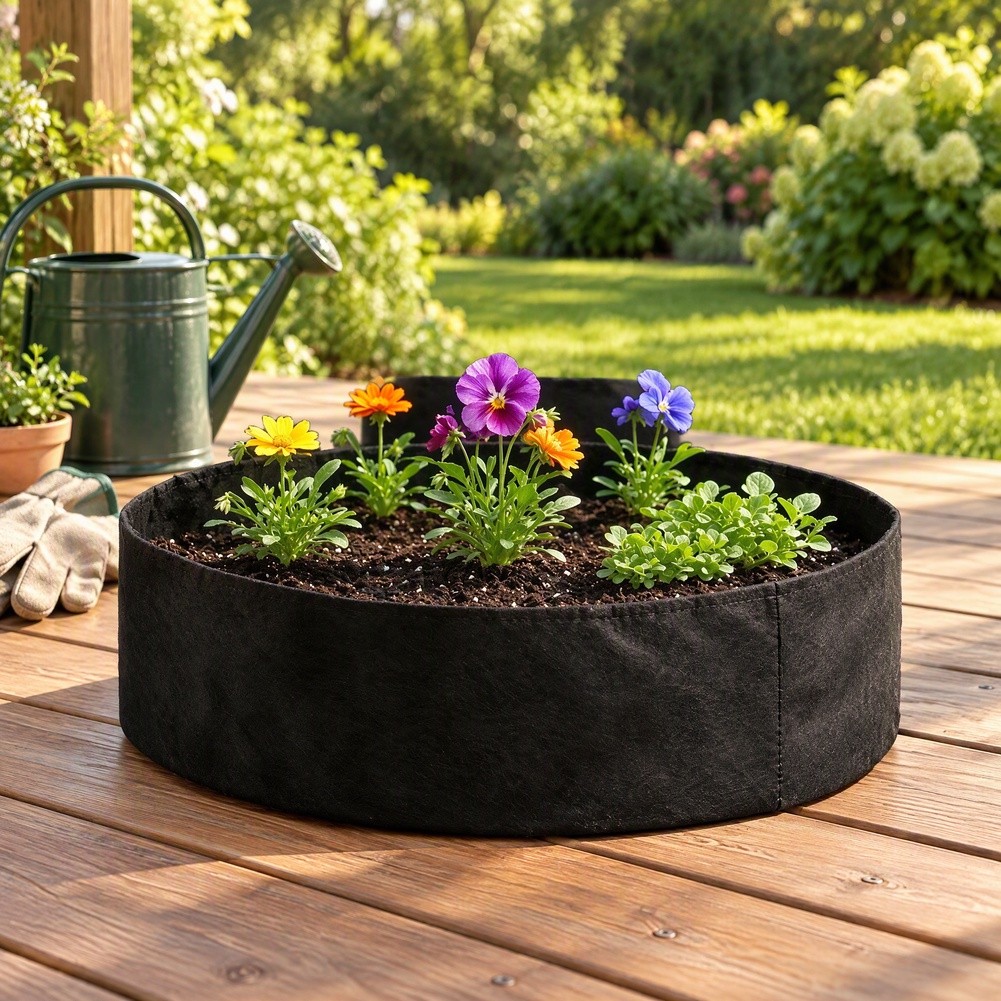 Large Circular Felt Planting B - đánh giá và giá Raised Garden Bed