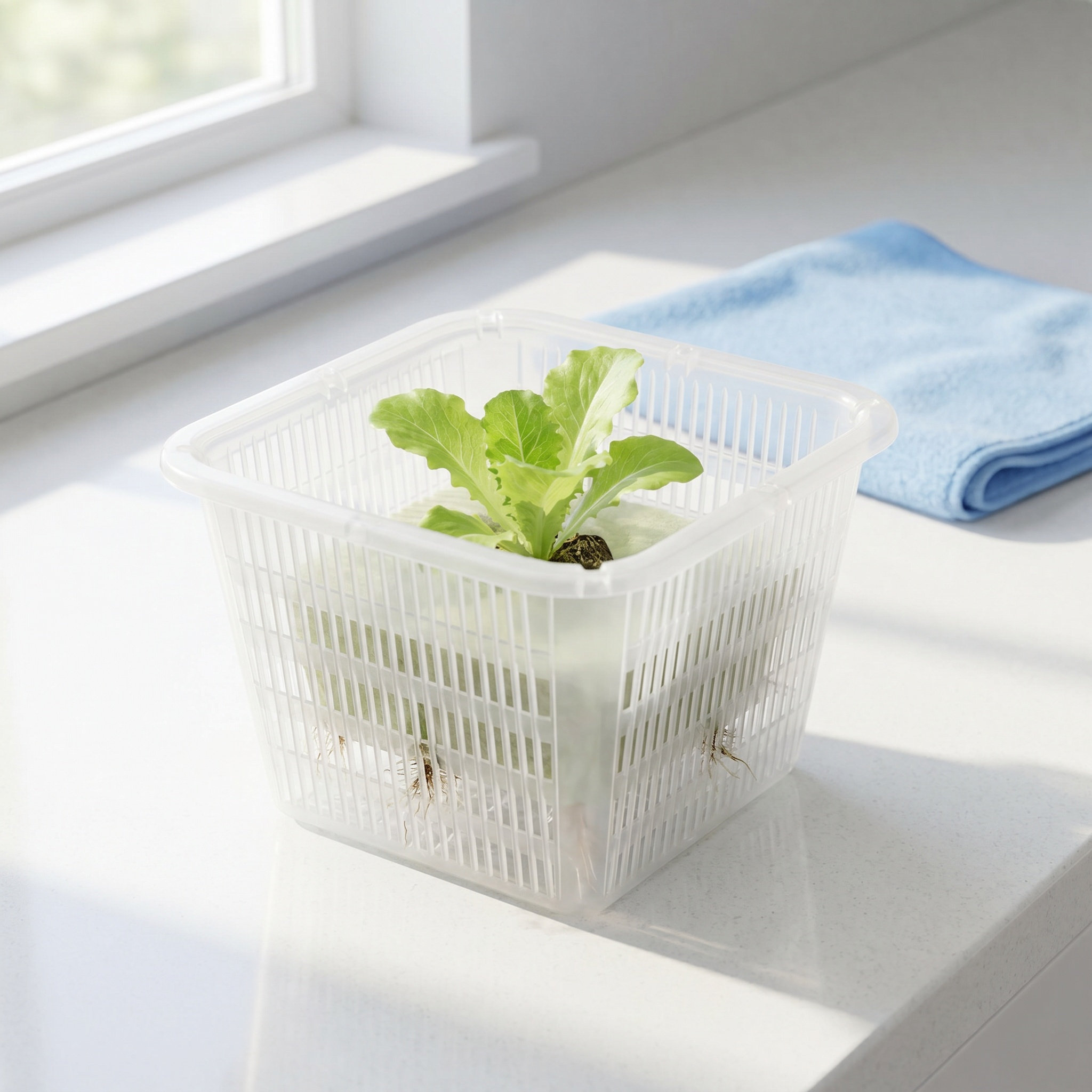 6pcs Square Mesh Hydroponic Ne - đánh giá và giá Plant Pot