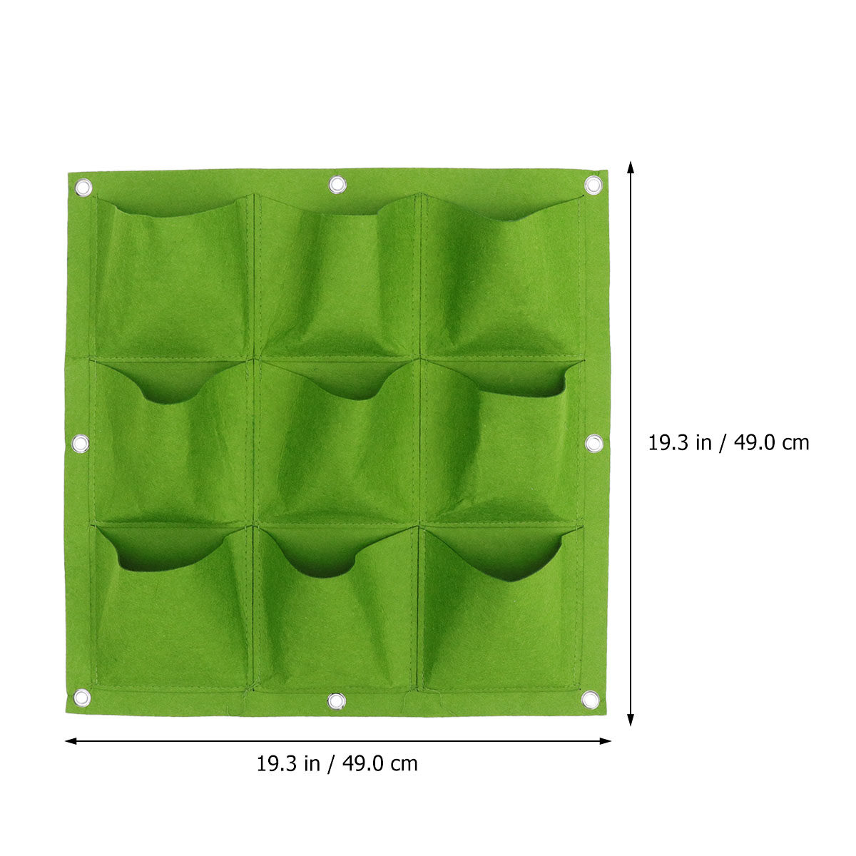 9-Pocket Wall Hanging Plant Ba - đánh giá và giá Indoor Herb Garden