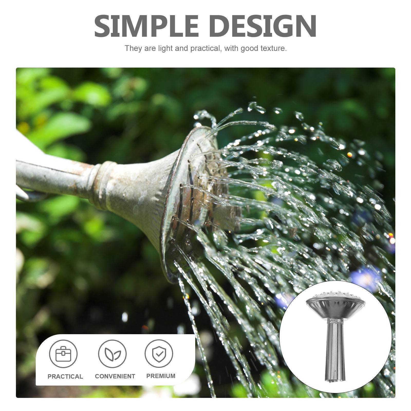 Stainless Steel Watering Can S - đánh giá và giá Watering Can
