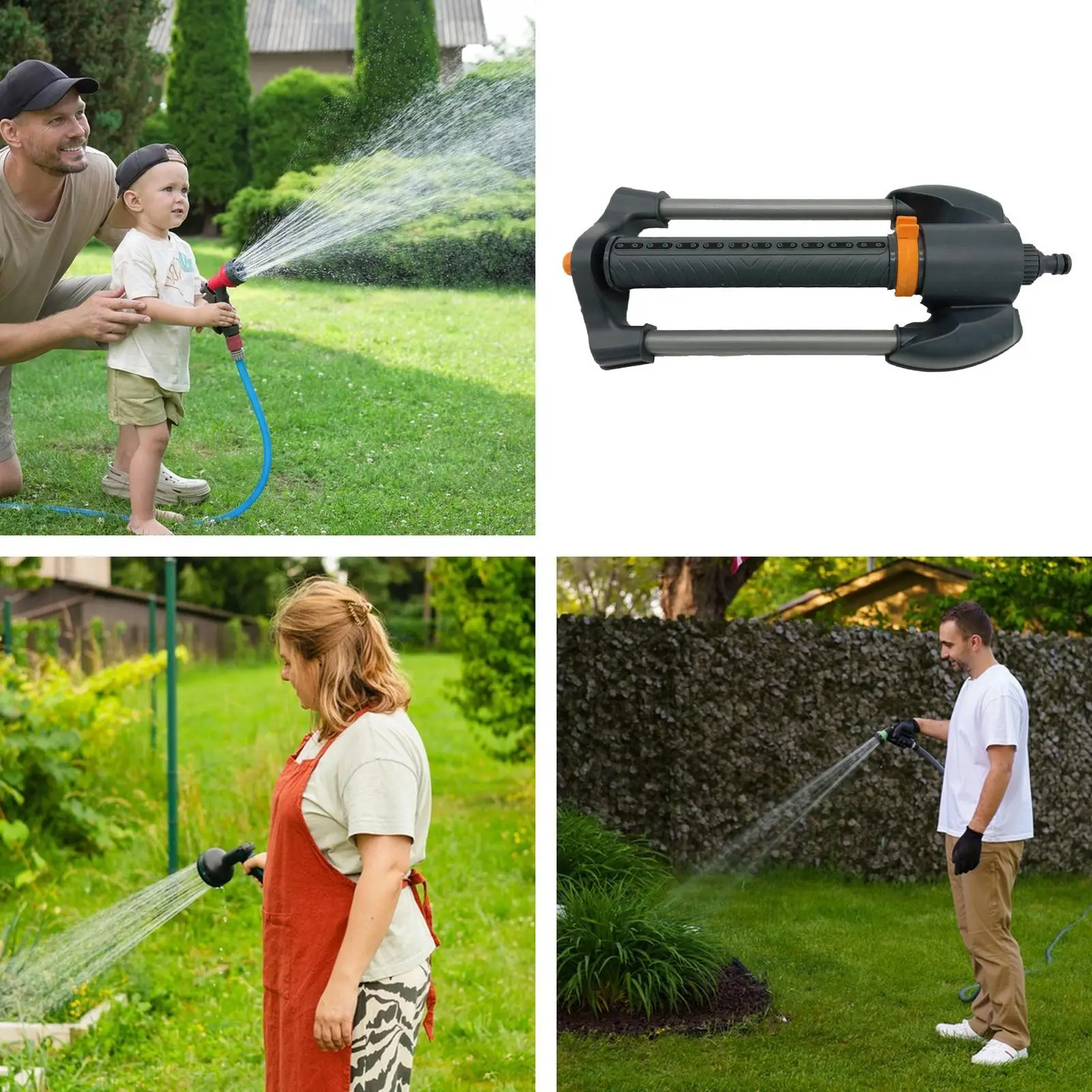 Water Sprinkler Oscillating Ga - đánh giá và giá Raised Garden Bed